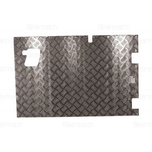 BA4023A - BRITCAR (PATTERN) - REAR OUTER SAFARI DOOR CHEQUER PLATE- DEFENDER